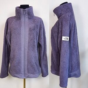 The North Face Womens Fleece Jacket, Gray, Size‎ Large, Gorpcore